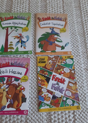 Fındık ile Fıstık Çocuk Kitapları Seti 2. Ve 3. sınıfa uygun - Görsel 3