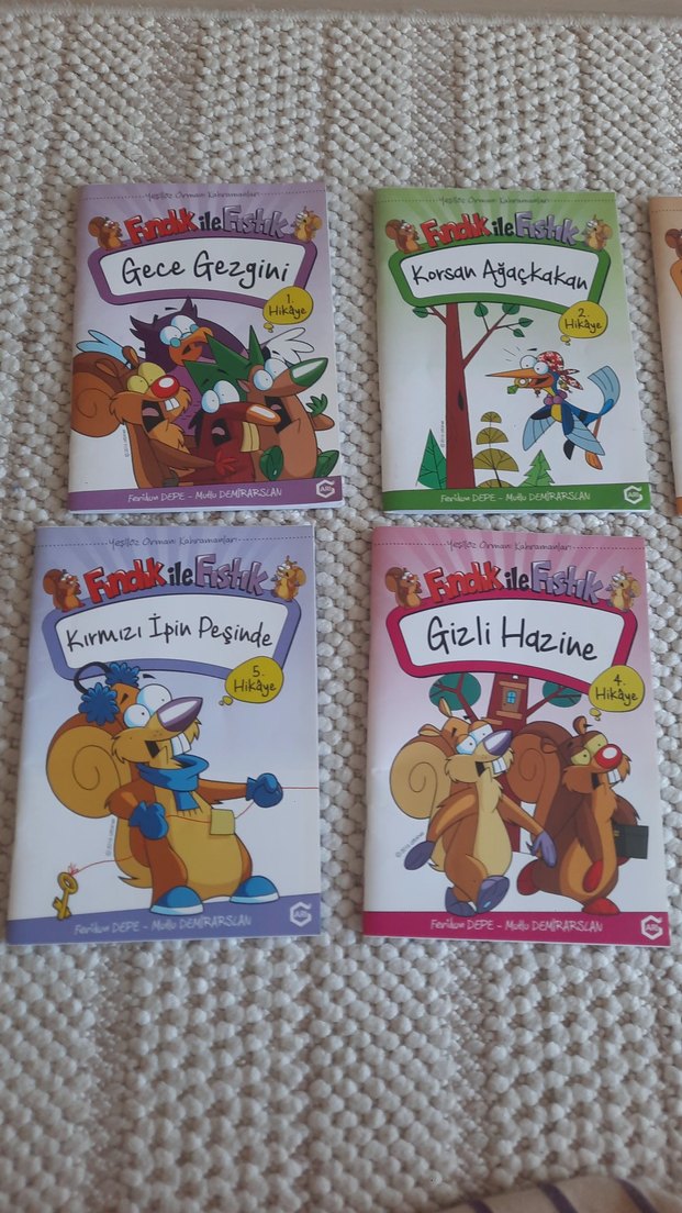 Fındık ile Fıstık Çocuk Kitapları Seti 2. Ve 3. sınıfa uygun - Görsel 2