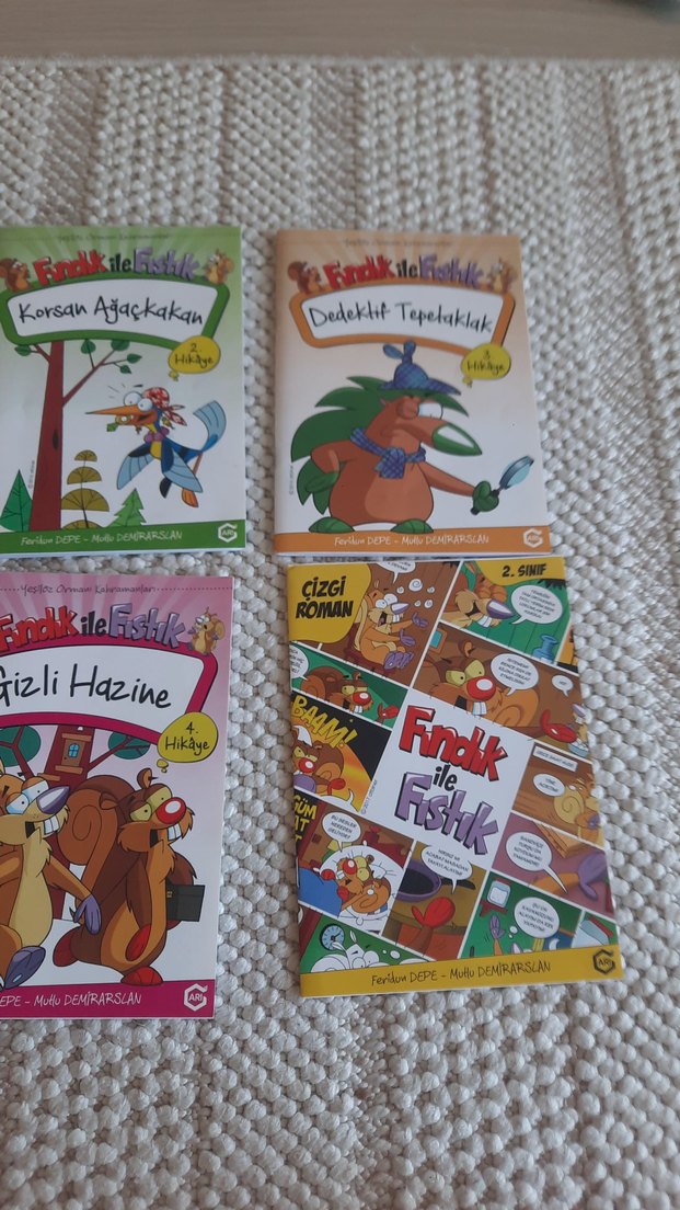 Fındık ile Fıstık Çocuk Kitapları Seti 2. Ve 3. sınıfa uygun - Görsel 3