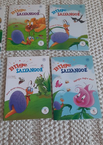 Bilge Salyangoz Çocuk Kitapları Seti 1. Ve 2. sınıfa uygun - Görsel 4