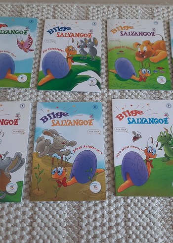 Bilge Salyangoz Çocuk Kitapları Seti 1. Ve 2. sınıfa uygun - Görsel 3