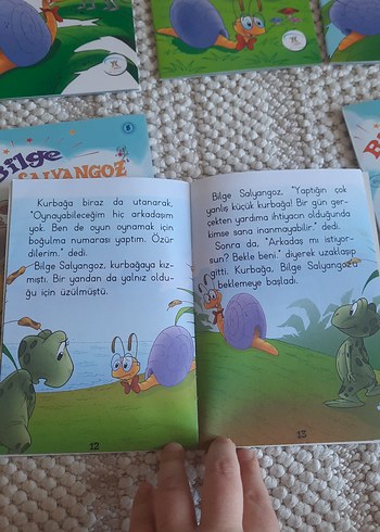 Bilge Salyangoz Çocuk Kitapları Seti 1. Ve 2. sınıfa uygun - Görsel 5