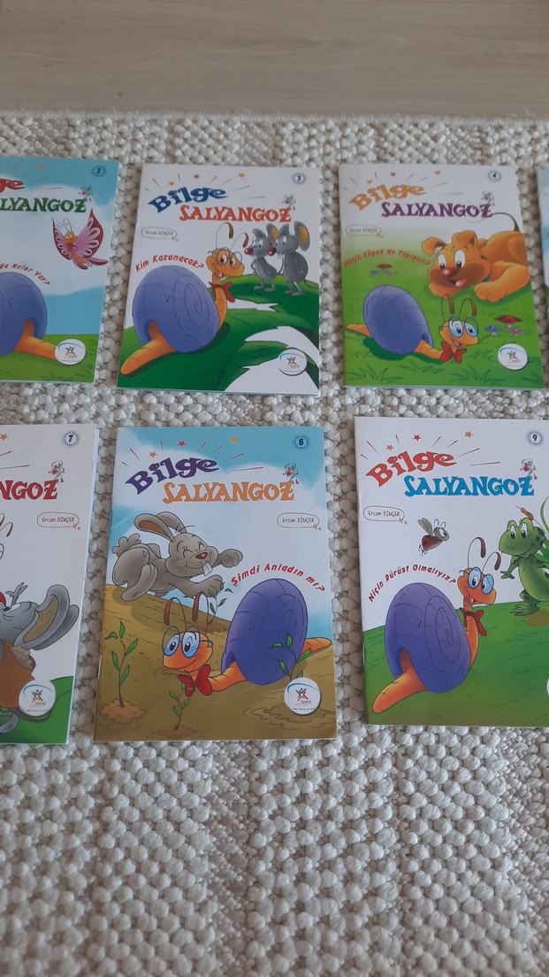 Bilge Salyangoz Çocuk Kitapları Seti 1. Ve 2. sınıfa uygun - Görsel 3
