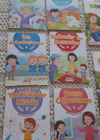 Çocuklar için 8 Kitap Seti 1. sınıfa uygun - Görsel 2