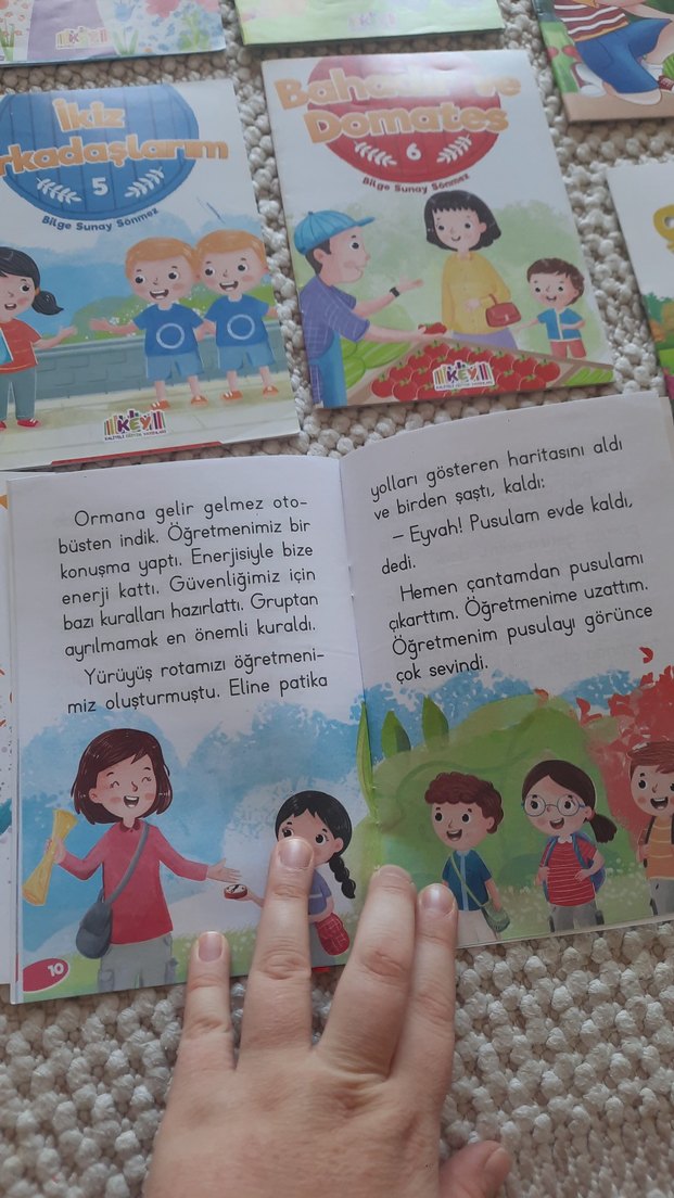 Çocuklar için 8 Kitap Seti 1. sınıfa uygun - Görsel 4
