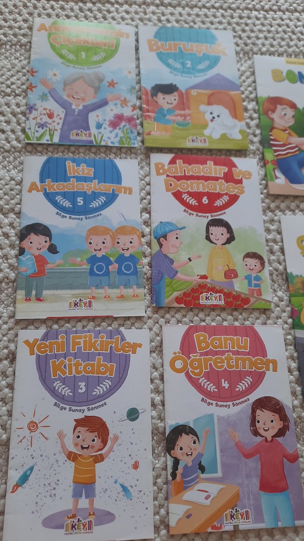 Çocuklar için 8 Kitap Seti 1. sınıfa uygun - Görsel 2