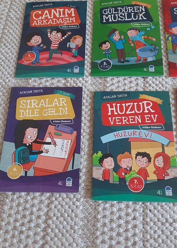 Afacan Tayfa Çocuk Kitapları Seti 10 Kitap 1. ve 2. sınıfa uygun - Görsel 2