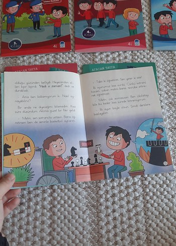 Afacan Tayfa Çocuk Kitapları Seti 10 Kitap 1. ve 2. sınıfa uygun - Görsel 5