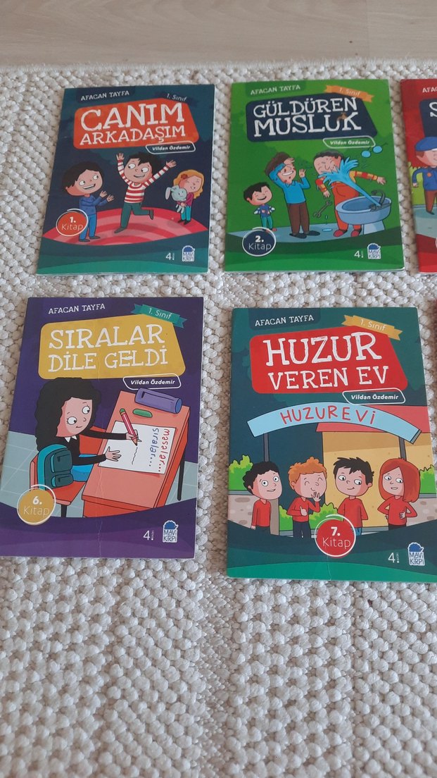 Afacan Tayfa Çocuk Kitapları Seti 10 Kitap 1. ve 2. sınıfa uygun - Görsel 2