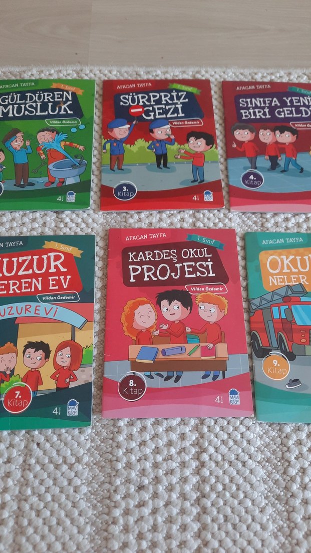 Afacan Tayfa Çocuk Kitapları Seti 10 Kitap 1. ve 2. sınıfa uygun - Görsel 3