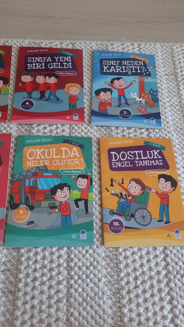 Afacan Tayfa Çocuk Kitapları Seti 10 Kitap 1. ve 2. sınıfa uygun - Görsel 4