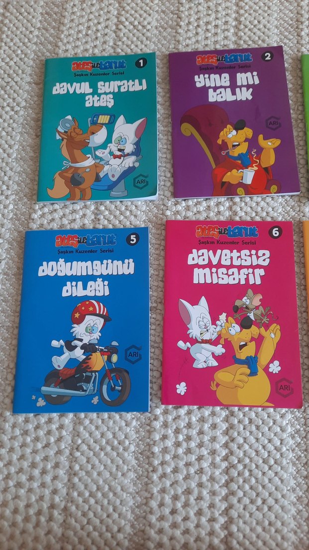 Ateş ile Barut Serisi Çocuk Kitapları 2. Ve  3. sınıfa uygun - Görsel 2