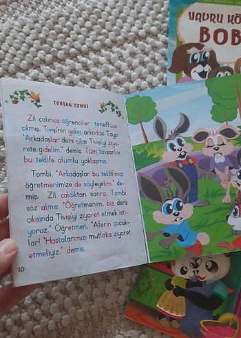 Çocuklar için 5 Kitap Seti - 1. sınıfa uygun - Görsel 4