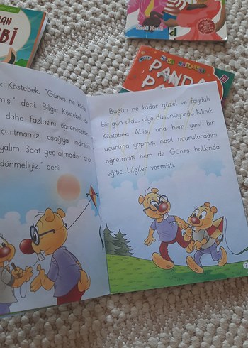 Çocuklar için 5 Kitap Seti - 1. sınıfa uygun - Görsel 3