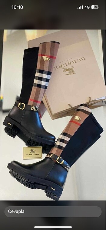 Burberry çizme