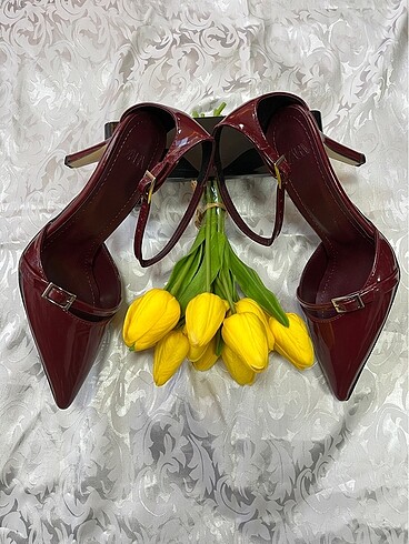 Zara model topuklu ayakkabı