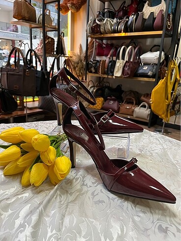 38 Beden Zara model topuklu ayakkabı