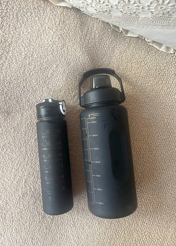 Siyah Çocuk Termos Şişeleri Seti - Görsel 3