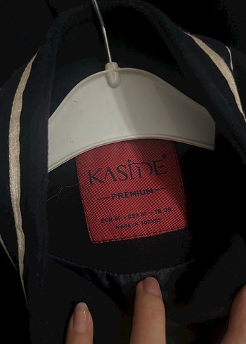 Düğmeli Siyah Kadın Klasik Uzun Kaban - Görsel 5