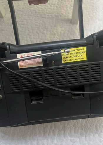 Siyah Taşınabilir Müzik Sistemi - Görsel 5