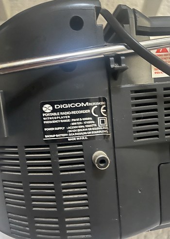 Siyah Taşınabilir Müzik Sistemi - Görsel 7