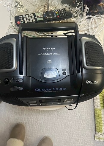 Siyah Taşınabilir Müzik Sistemi - Görsel 4