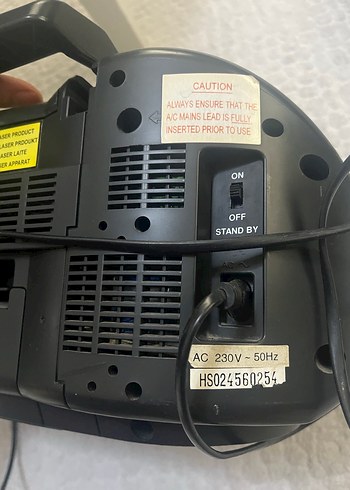 Siyah Taşınabilir Müzik Sistemi - Görsel 6