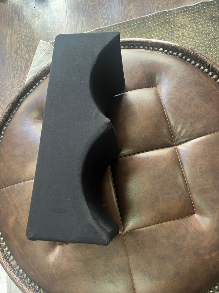 Siyah Yoga Bloğu popo yastık - Görsel 4