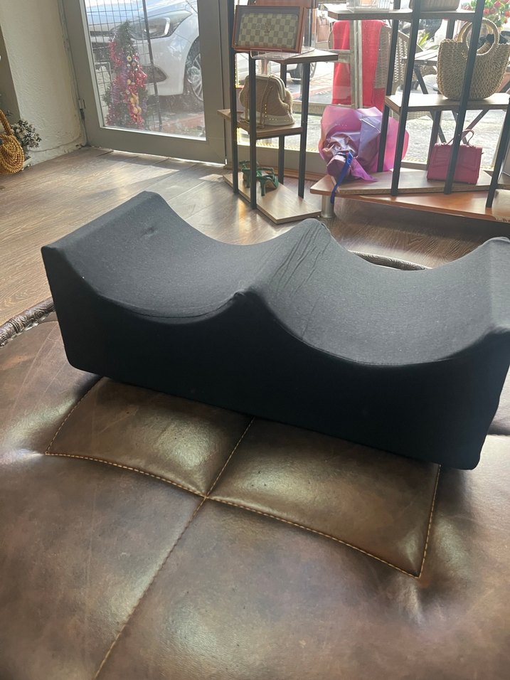 Siyah Yoga Bloğu popo yastık - Görsel 2