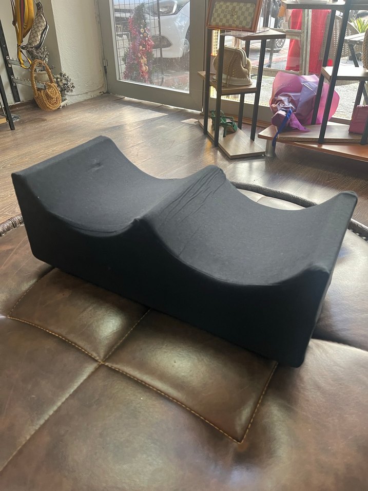 Siyah Yoga Bloğu popo yastık - Görsel 3