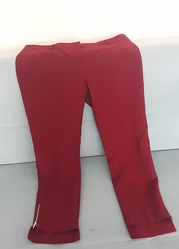 44 Beden bordo Renk Pantolon