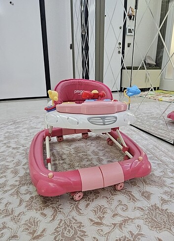 Beden pembe Renk Prego yürüteç