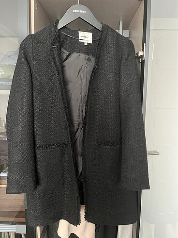 Tüvit uzun ceket - Görsel 2