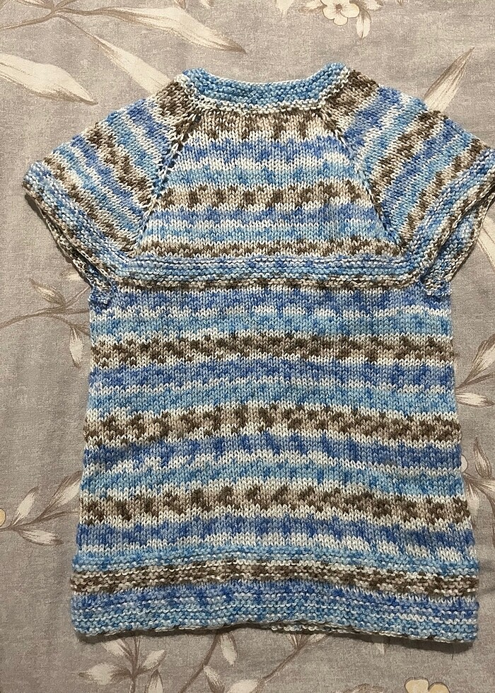 Bebek örgü hırka - Görsel 2