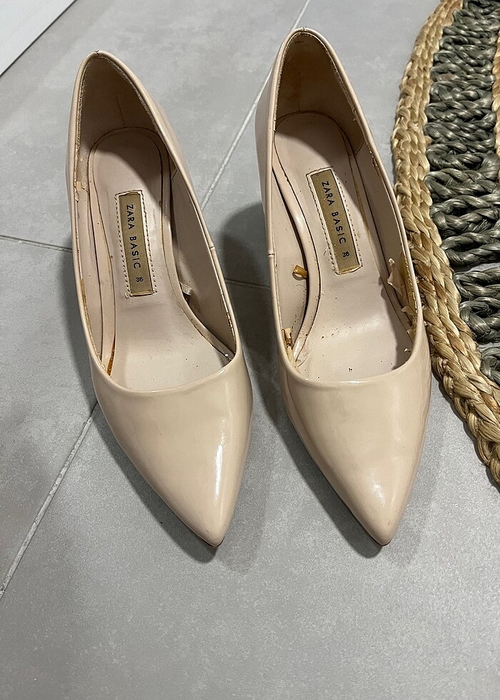 Zara topuklu ayakkabı - Görsel 4