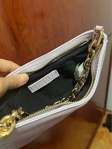 Lila zara çanta - Görsel 2