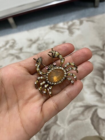 Yengeç broş - Görsel 5