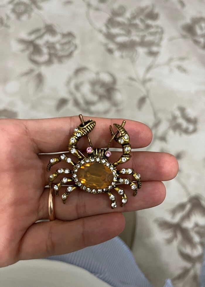 Yengeç broş - Görsel 4