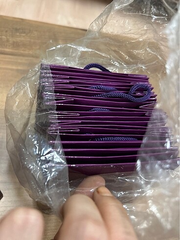 Beden Renk 11*11cm karton çanta 15 adet