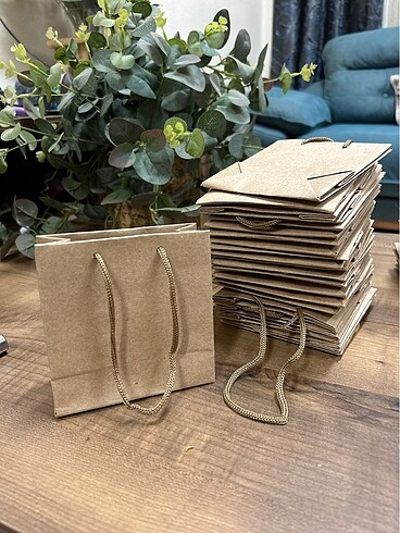 11*11 cm kraft çanta 20 adet