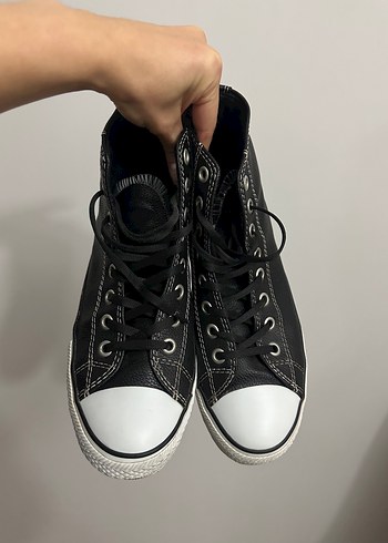 Siyah Bağcıklı Erkek converse