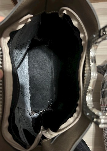 Bej Kadın Günlük Kullanım Çanta - Görsel 3