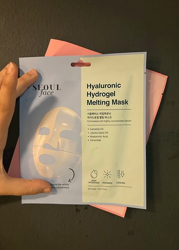 3adet SEOUL Vitamin, Kolajen ve Hyaluronik Asit Hidrojel Maske - Görsel 5