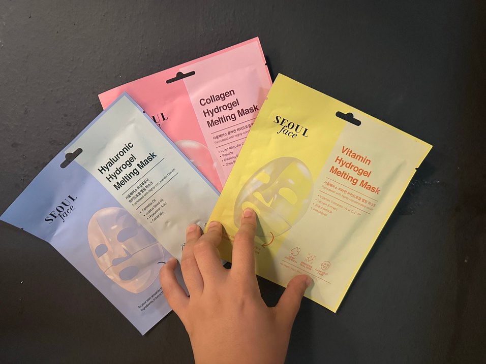 3adet SEOUL Vitamin, Kolajen ve Hyaluronik Asit Hidrojel Maske - Görsel 2