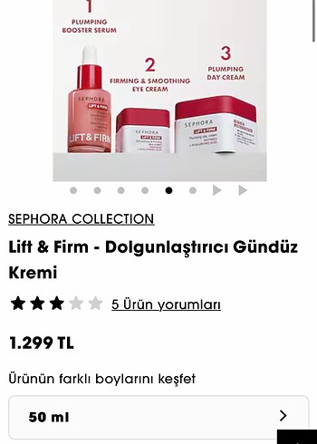 Sephora Lift & Firm Kırmızı Parlak Dudak Bakımı - Görsel 4