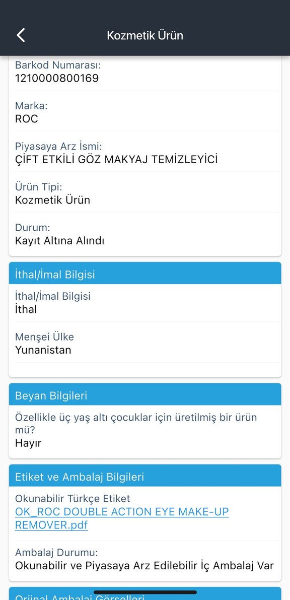 2li RoC Çift Etkili Göz Makyaj Temizleyici 125 ml - Görsel 2