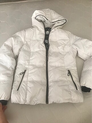 Colin's beyaz şişme mont