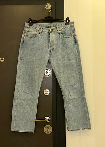 Levis Acik Mavi Rahat Kesim Denim Jean