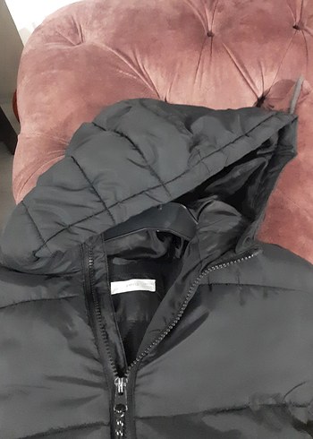 13-14 Yaş Beden mango siyah 13/14 yas mont