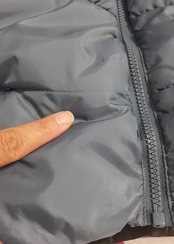 13-14 Yaş Beden gri Renk DeFacto Gri Erkek cocuk mont